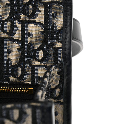 Christian Dior Oblique 30 Montaigne Flap Bag Blue 10 of 12