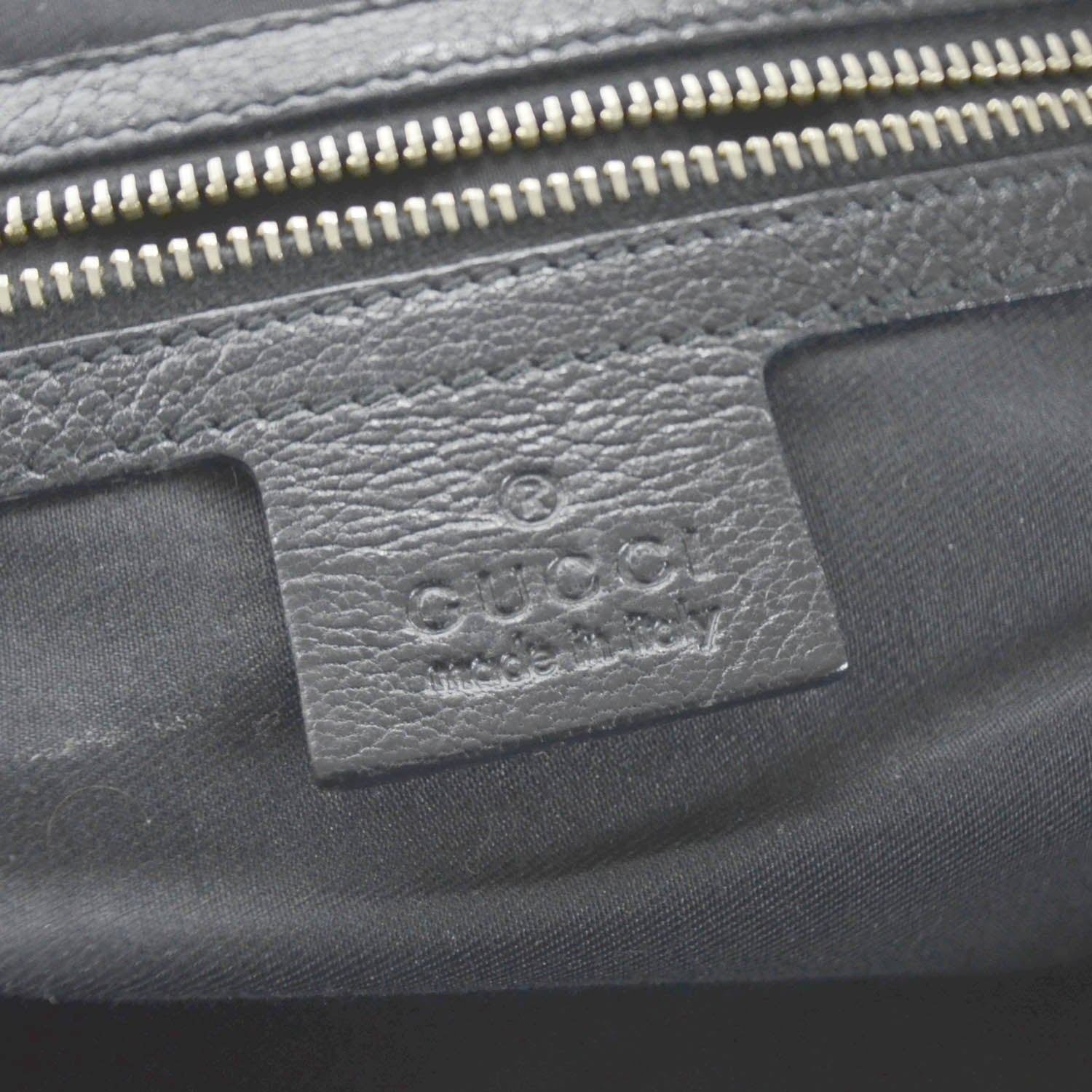 Gucci Leather Blondie Bowler Black 8 of 9