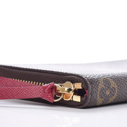 Louis Vuitton Monogram Clemence Wallet Fuchsia 7 of 9