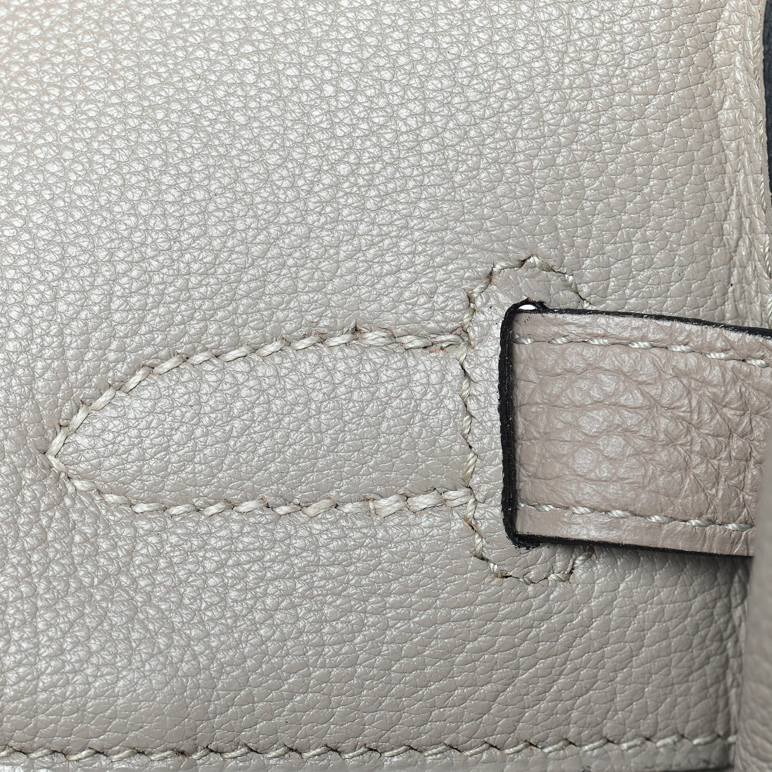 Hermes Taurillon Clemence Birkin 35 Gris Tourterelle 20 of 33