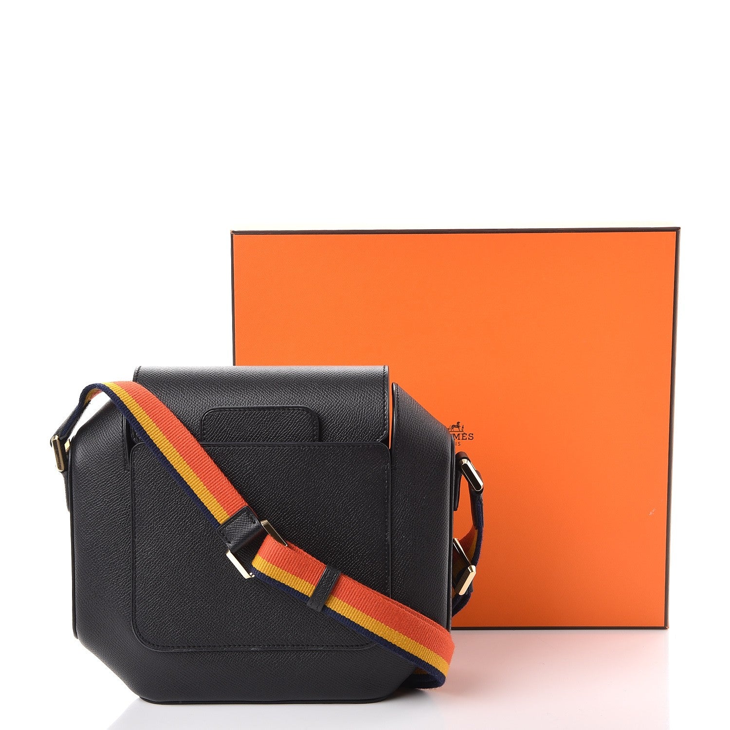 Hermes Epsom Octogone 23 Black 10 of 10
