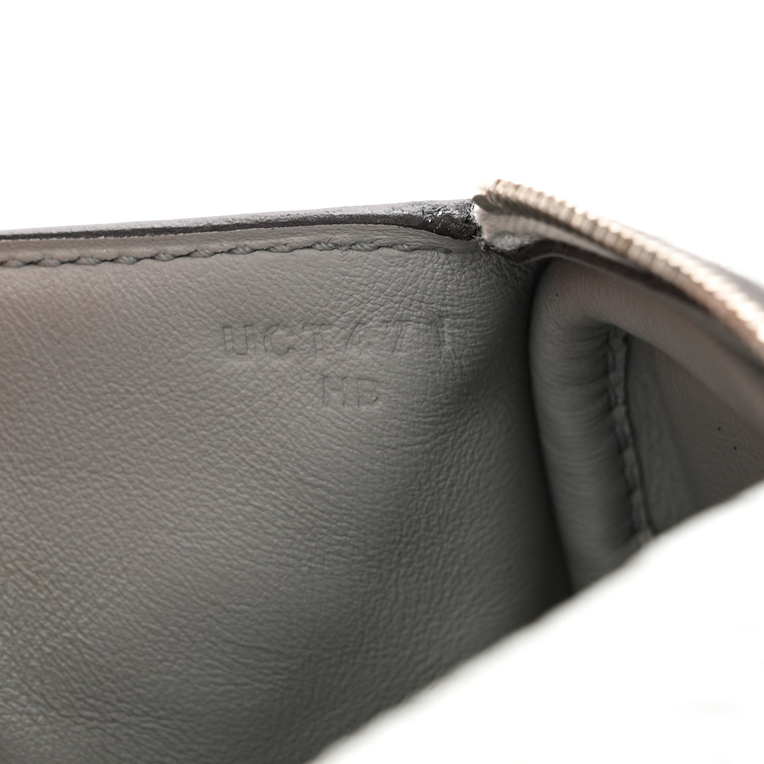 Hermes Taurillon Clemence Mini Lindy 20 Bleu Pale 11 of 11