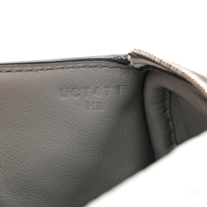 Hermes Taurillon Clemence Mini Lindy 20 Bleu Pale 11 of 11