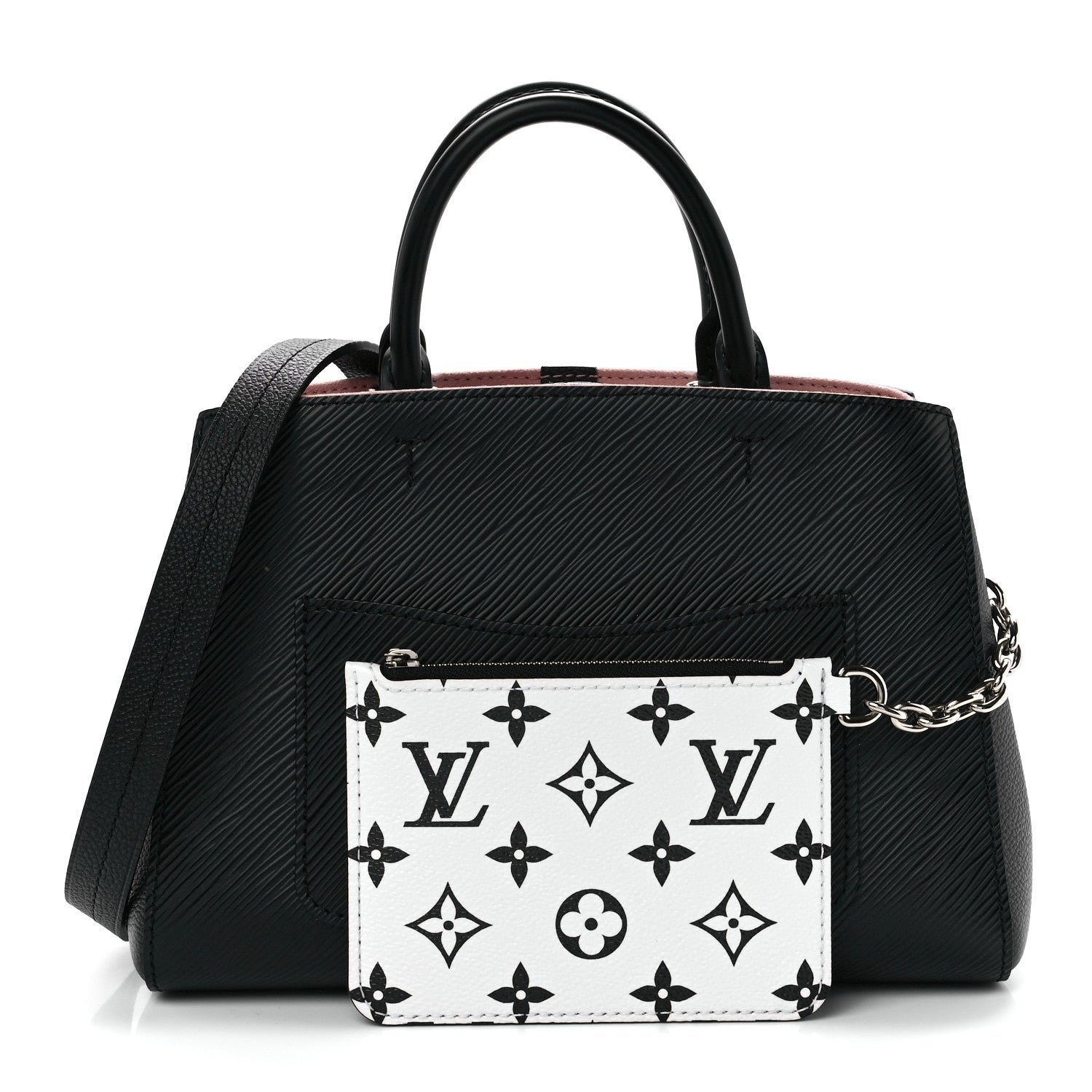 Louis Vuitton Epi Marelle BB Tote Black 3 of 12