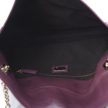 Fendi Vitello Acqua Maxi Baguette Shoulder Bag Malva 5 of 11