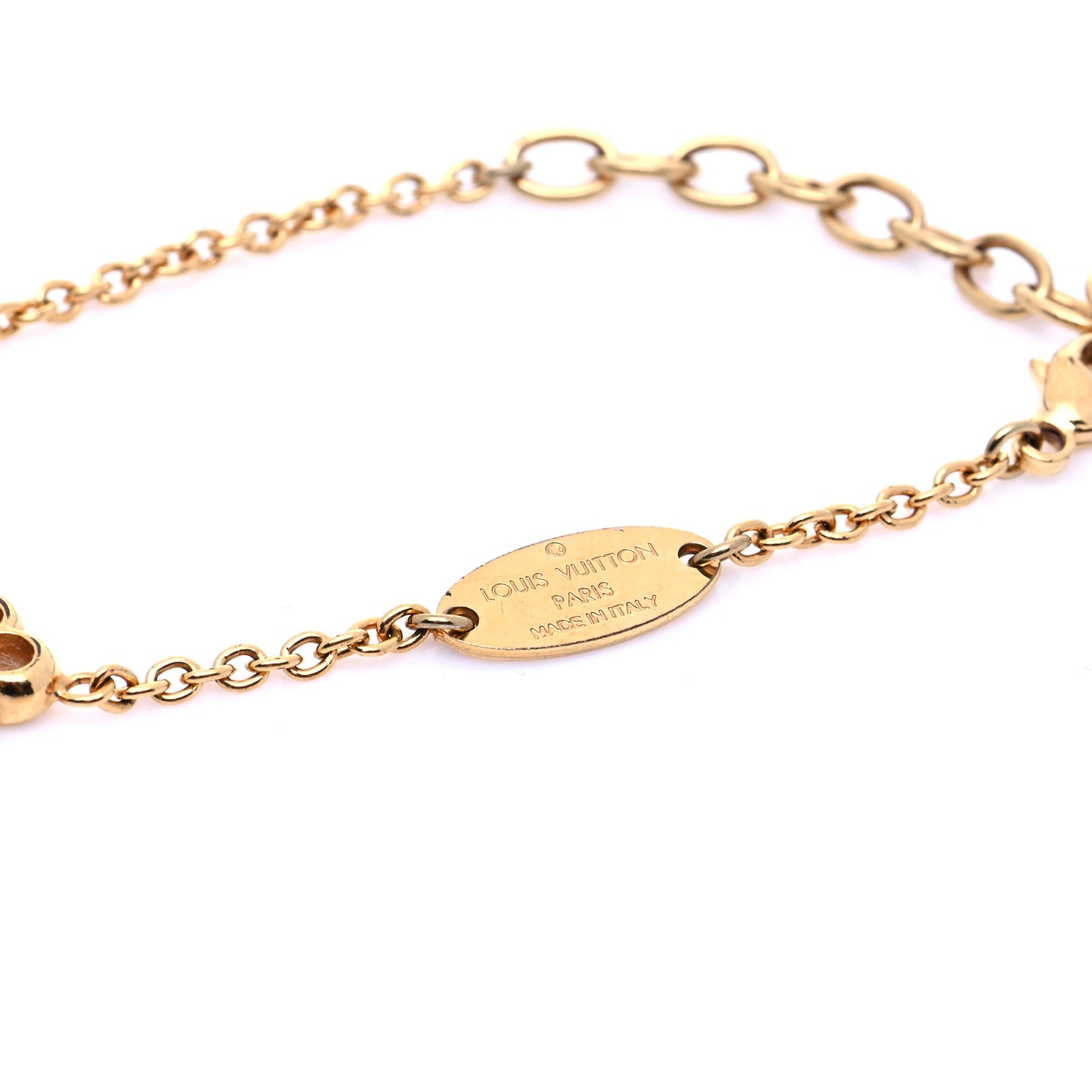 Brass Flower Full Bracelet Gold