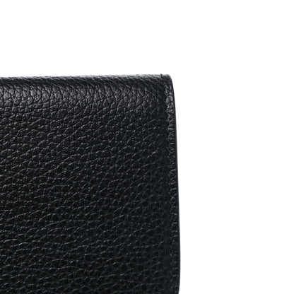 Alexander McQueen Calfskin Skull Envelope Clutch Black 8 of 9