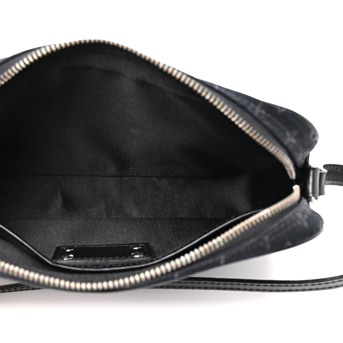Satin Mini Monogram Conte De Fees Pochette Black