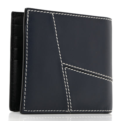 Loewe Calfskin Puzzle Bi-fold Wallet Navy 4 of 8