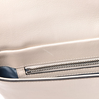 Gucci Calfskin Diagonal GG Medium Thiara Double Envelope Shoulder Bag Black White 13 of 13