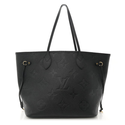 Louis Vuitton Empreinte Monogram Giant Neverfull MM Black 1 of 12