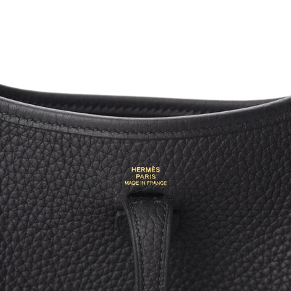 Hermes Taurillon Clemence Evelyne TPM Black 8 of 10