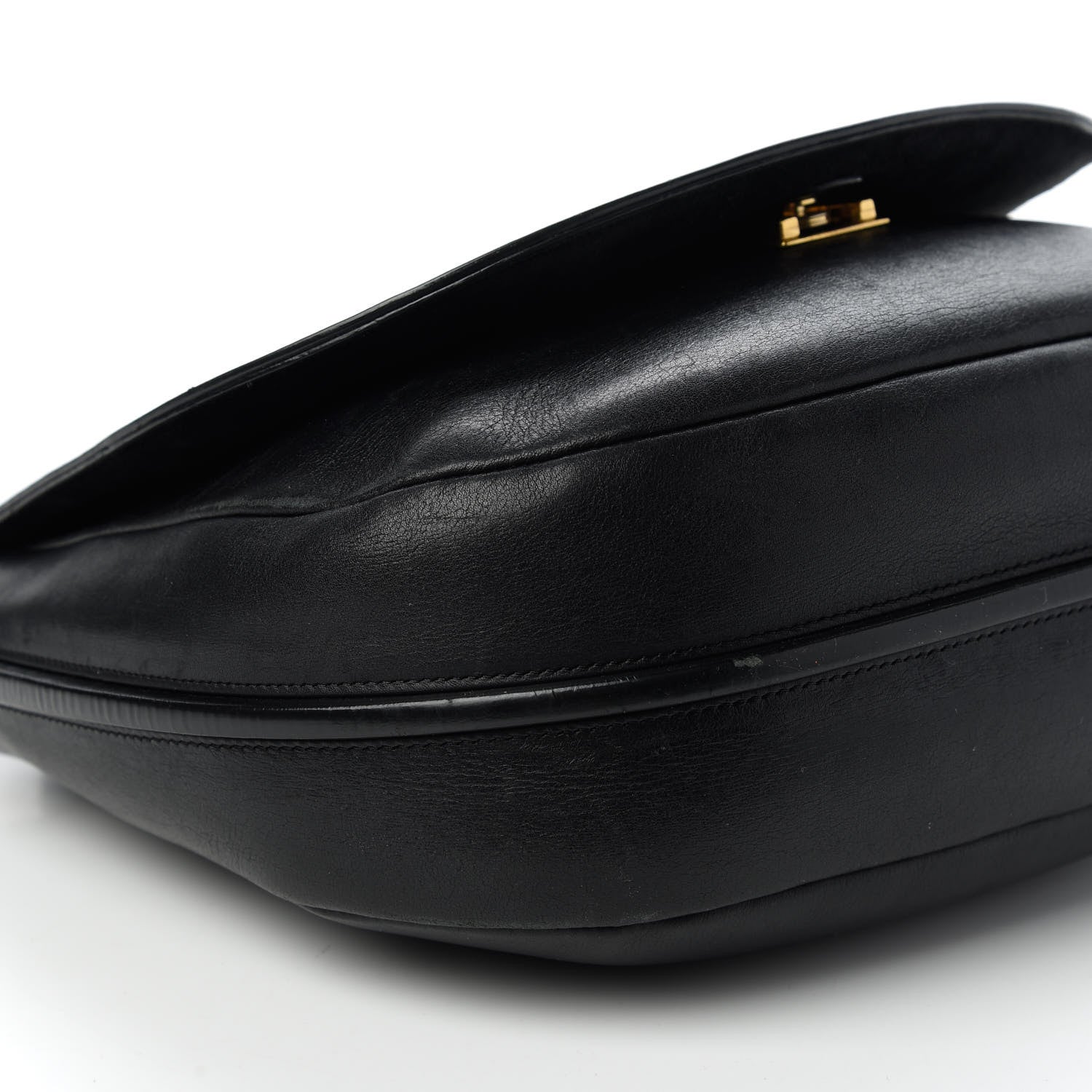 Celine Natural Calfskin Trotteur Messenger Black 6 of 9