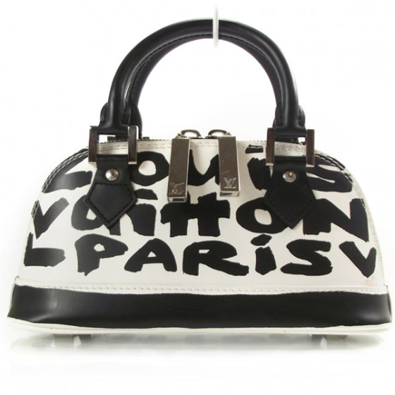 Louis Vuitton Graffiti Alma PM Black 1 of 9