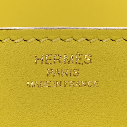 Hermes Swift Birkin 25 Lime 6 of 12