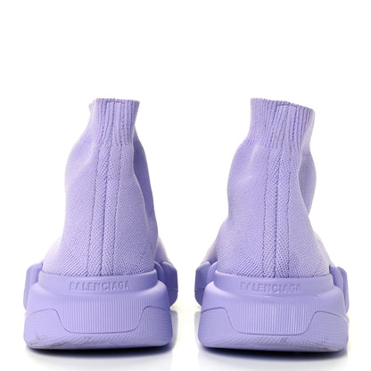 Balenciaga Technical 3D Recycled Knit Womens Speed 2.0 Sneakers 39 Monocolor Lilla 6 of 11