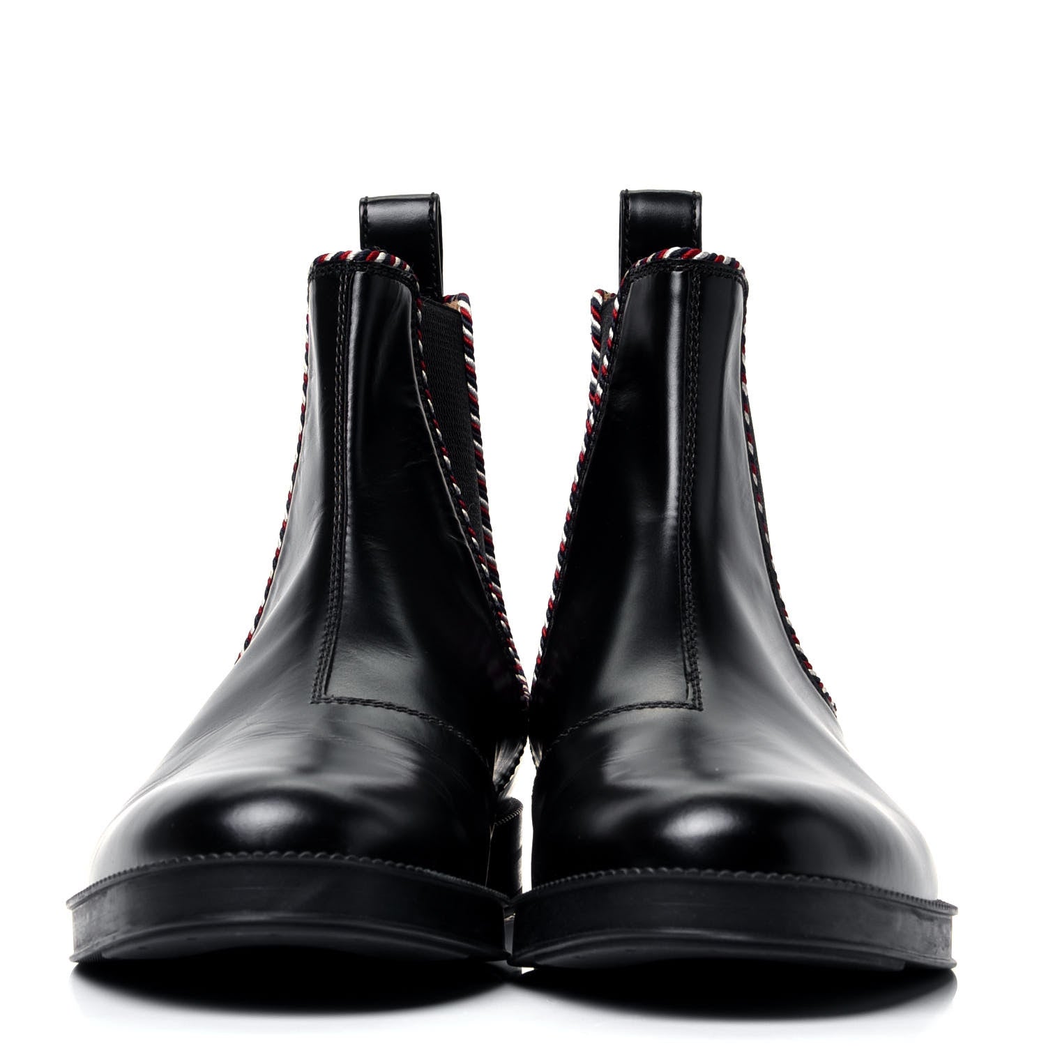 Gucci Calfskin Mens Beyond Chelsea Ankle Boots 8 Black 2 of 10
