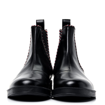 Gucci Calfskin Mens Beyond Chelsea Ankle Boots 8 Black 2 of 10