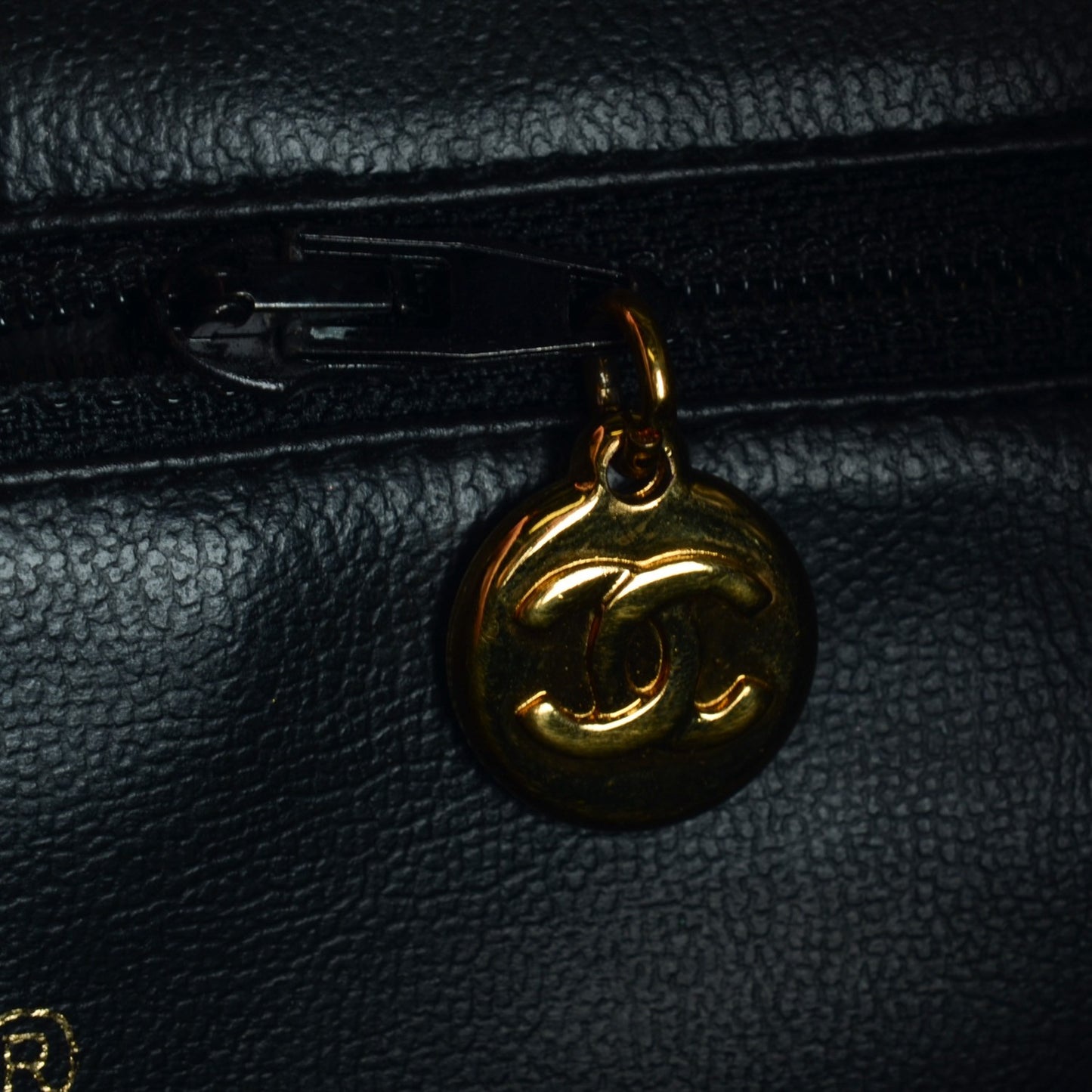 Lambskin CC Shoulder Bag Black