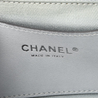 Chanel Patent Quilted Medium Just Mademoiselle Grey 6 of 7