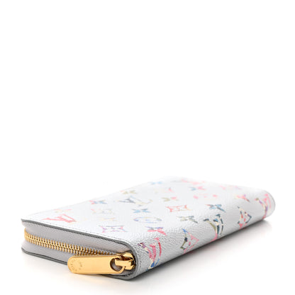 Louis Vuitton Metallic Monogram LV Garden Zippy Wallet Silver 4 of 6