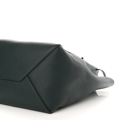 Celine Soft Grained Calfskin Medium Belt Cabas Phantom Amazone 9 of 9