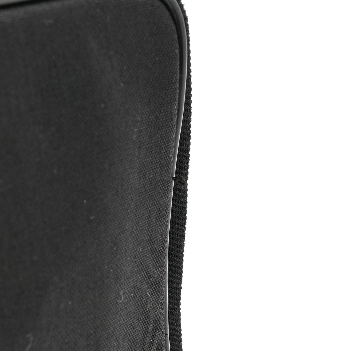 Canvas Signature Embroidered City Backpack Black