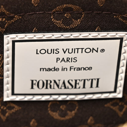 Louis Vuitton X FORNASETTI Calfskin Architettura Alma BB Black White 6 of 10
