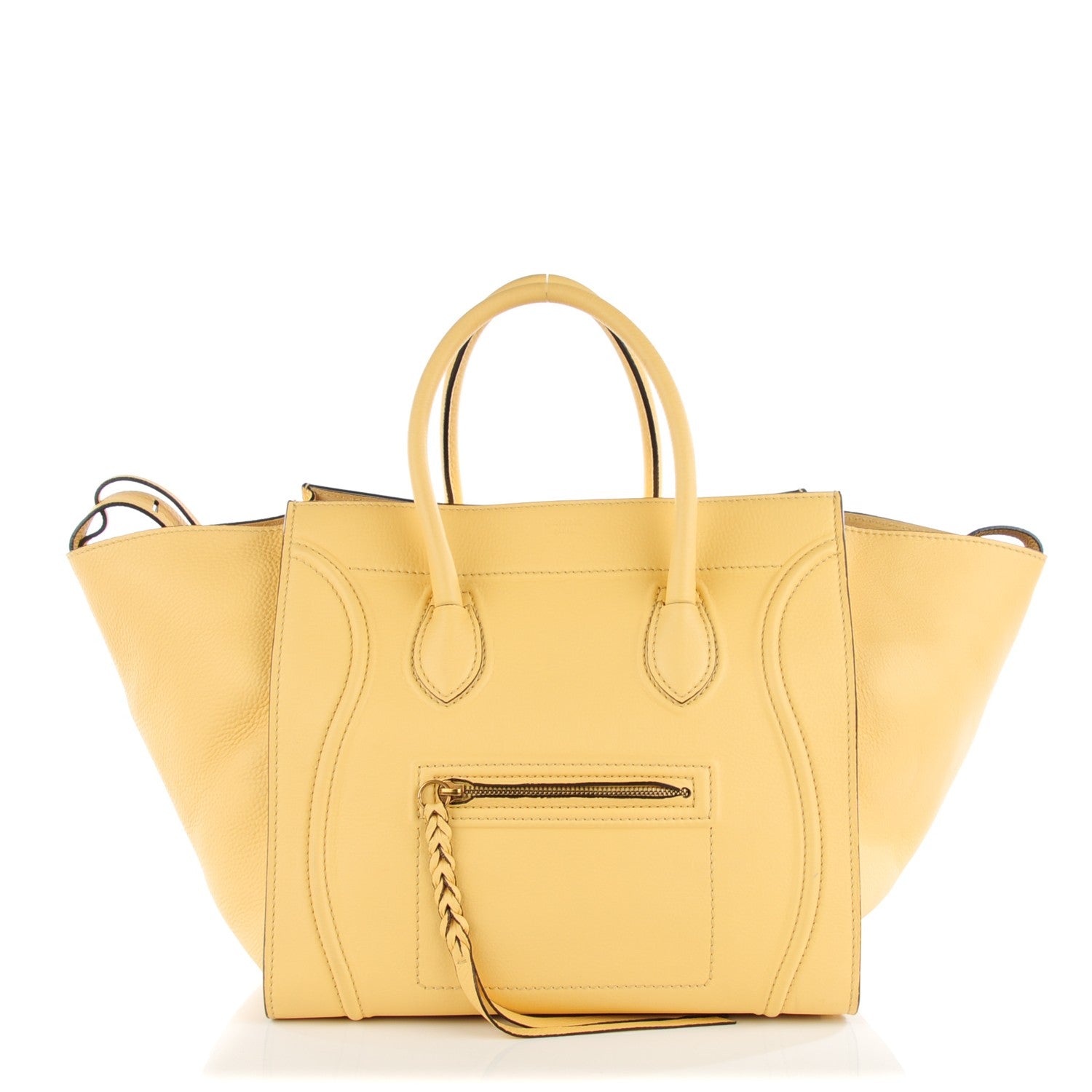 Celine Supple Calfskin Medium Phantom Luggage Butter 1 of 8