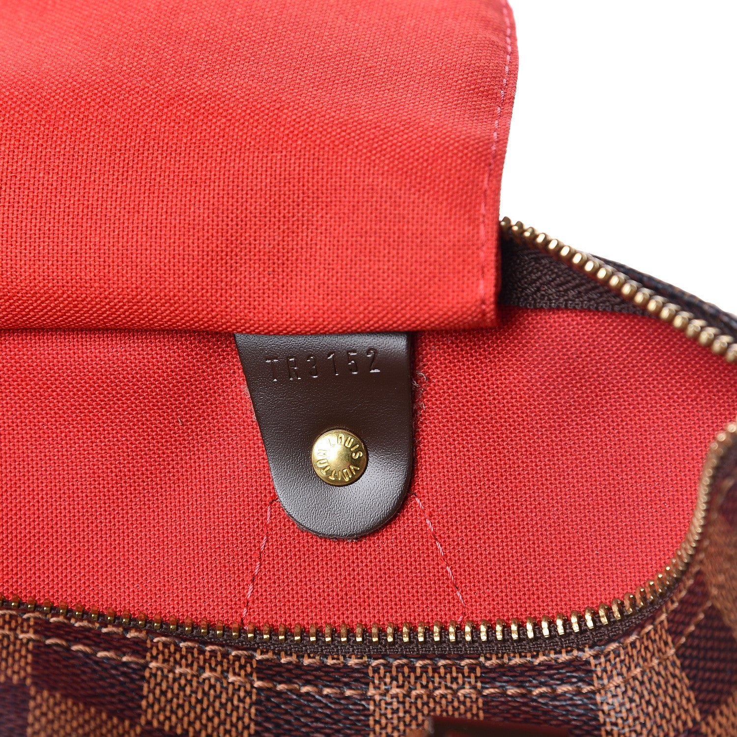 Louis Vuitton Damier Ebene Speedy 30 6 of 10