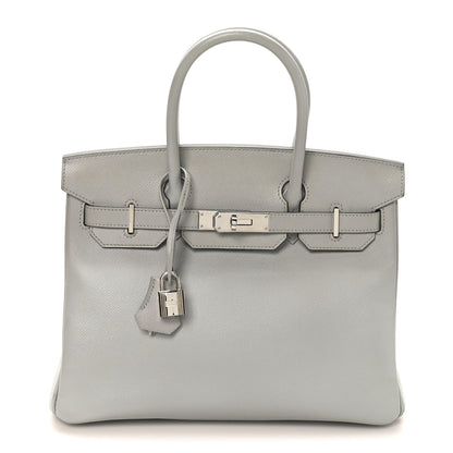 Hermes Epsom Birkin 30 Bleu Glacier 1 of 9