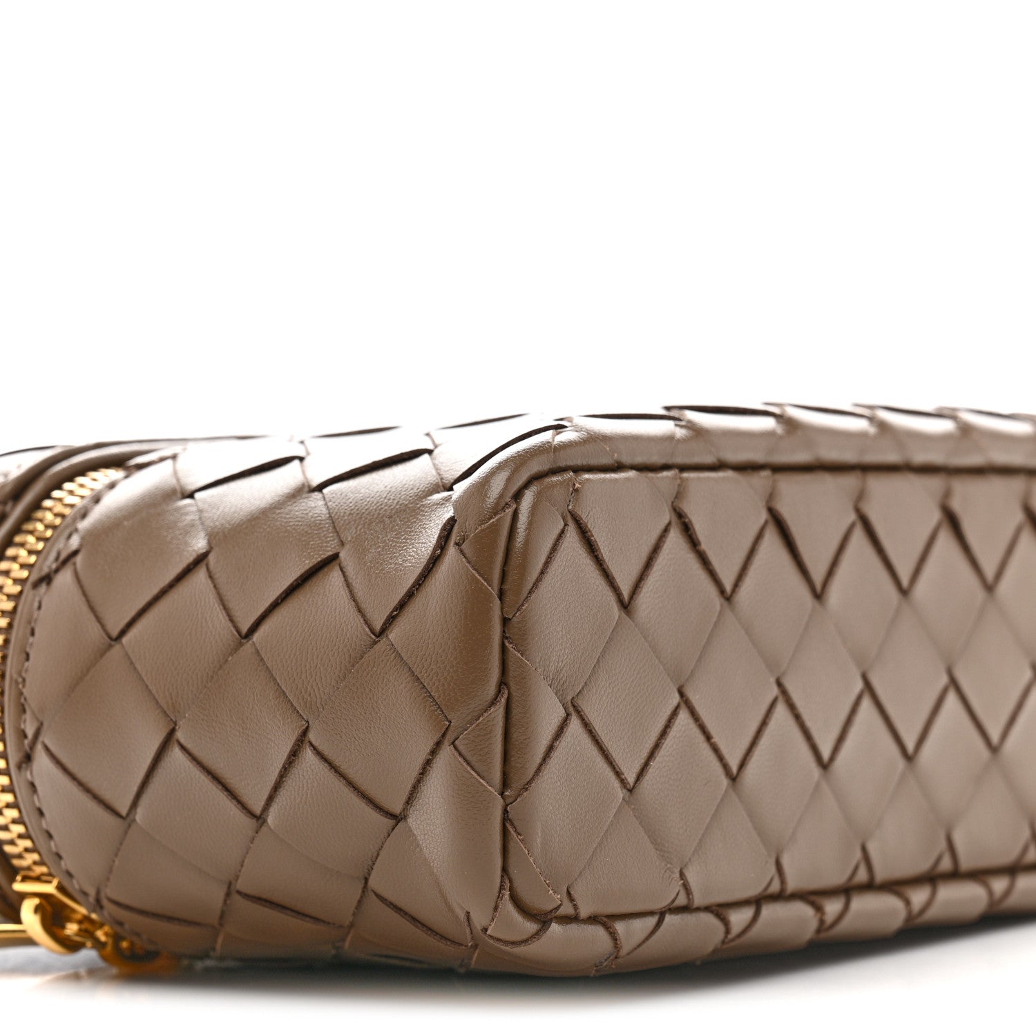 Bottega Veneta Calfskin Intrecciato Bang Bang Vanity Case Pinecone 9 of 12