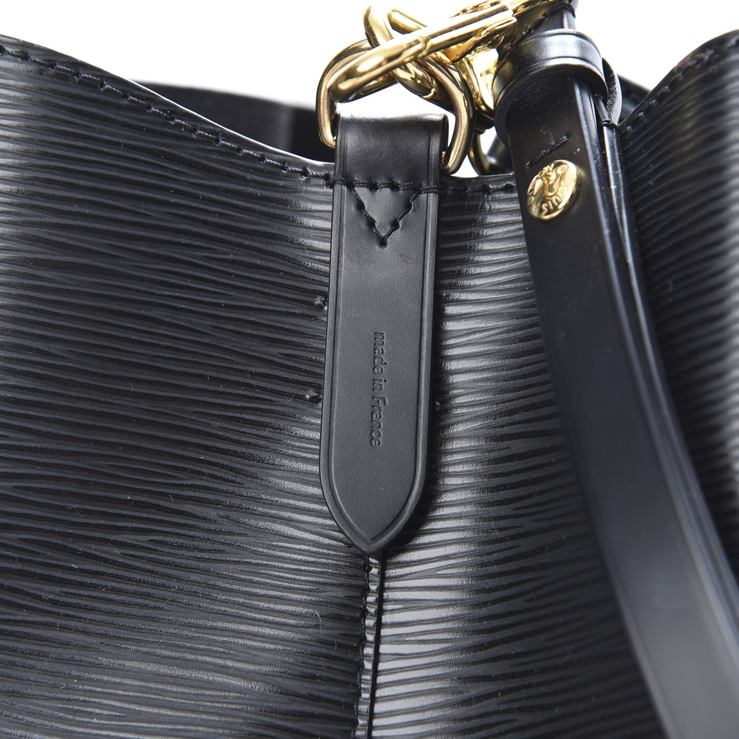 Louis Vuitton Epi Love Lock NeoNoe Black 7 of 11