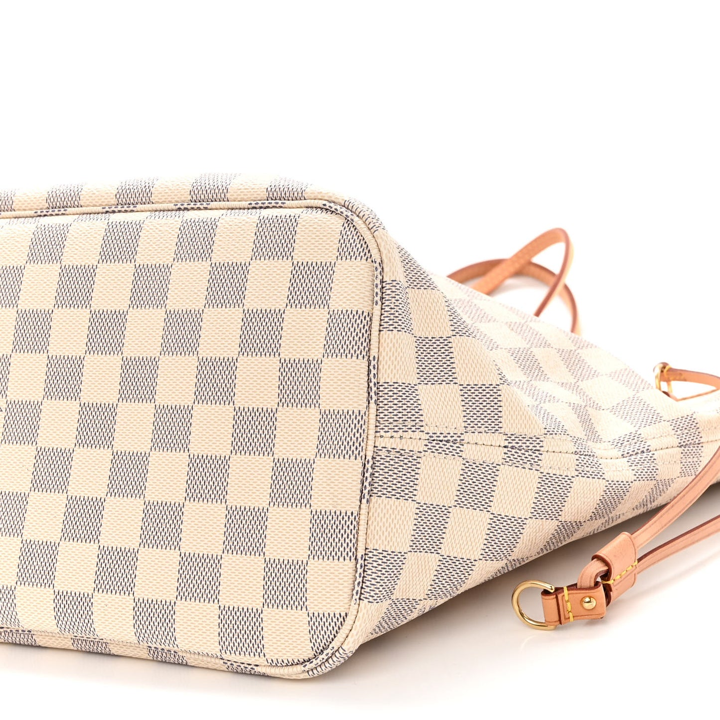 Damier Azur Neo Neverfull MM Rose Ballerine
