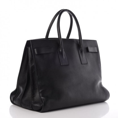 Saint Laurent Calfskin Large Sac De Jour Carryall Black 3 of 8