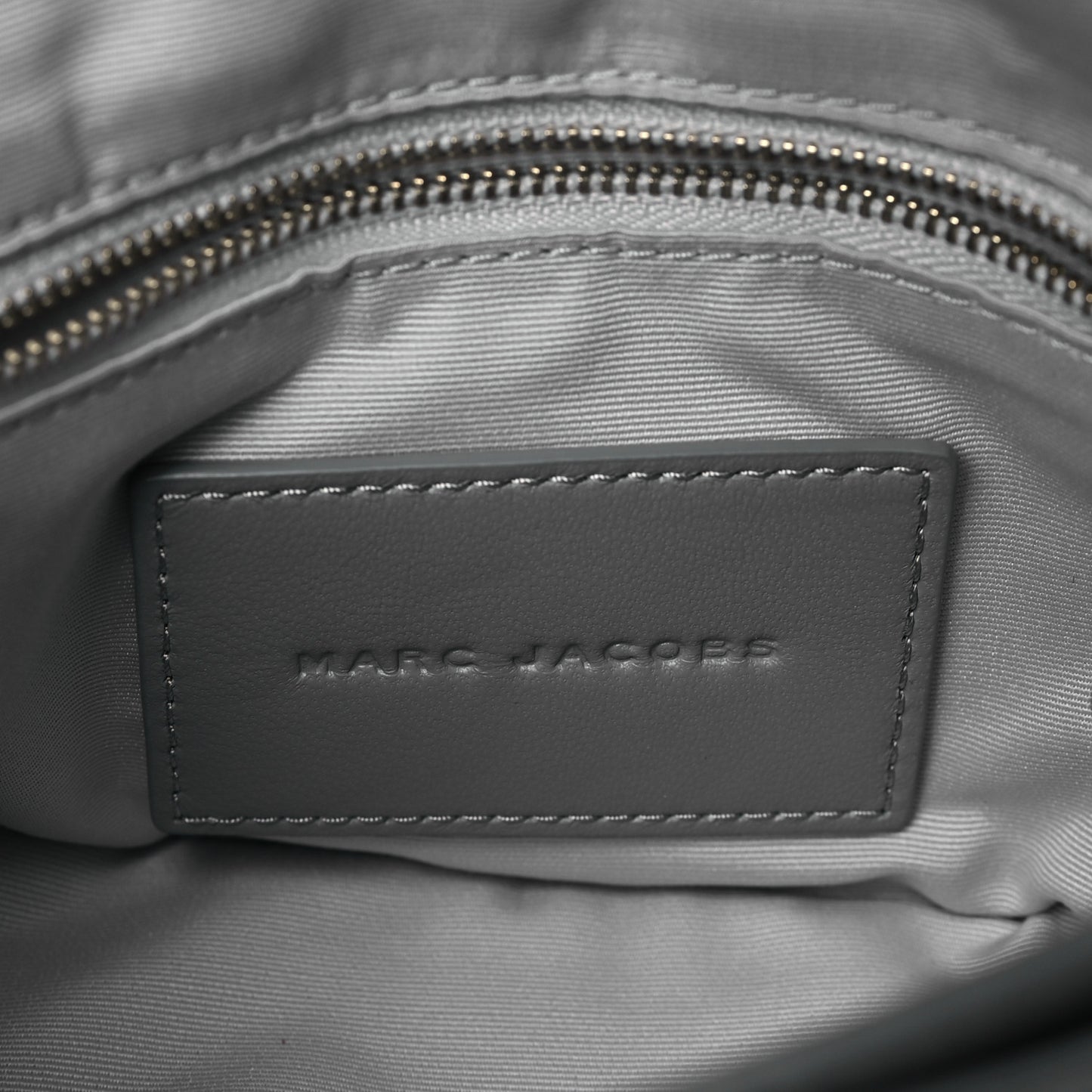 Calfskin Quilted The J Marc Shoulder Bag Wolf Grey