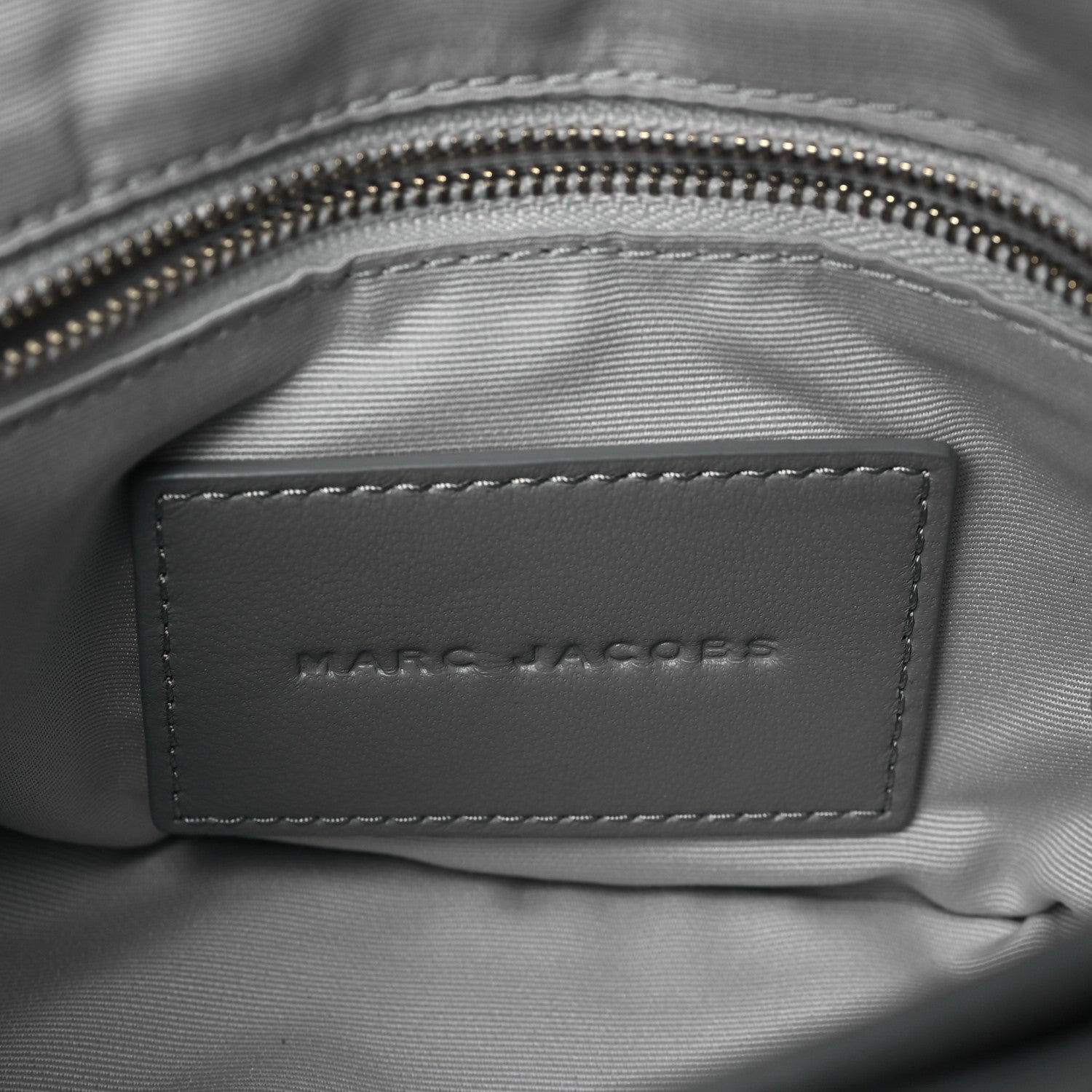 Marc Jacobs Calfskin Quilted The J Marc Shoulder Bag Wolf Grey 6 of 8