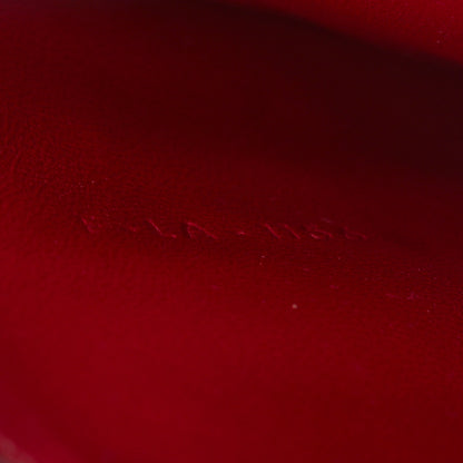 Celine Box Calfskin Medium Classic Box Flap Bag Red 7 of 15