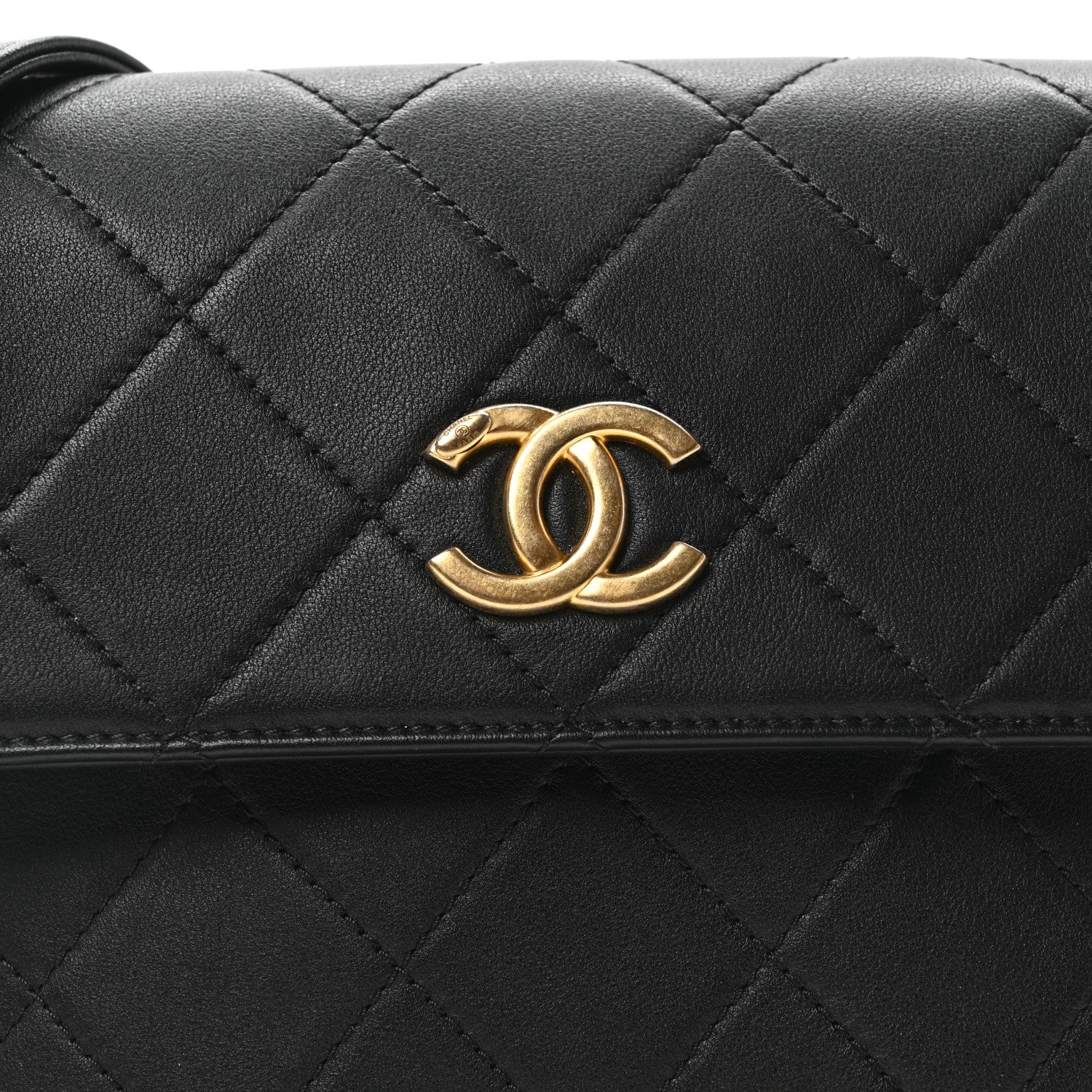 Chanel Calfskin Quilted Pearl Small About Pearls Hobo Bag Black 8 of 10