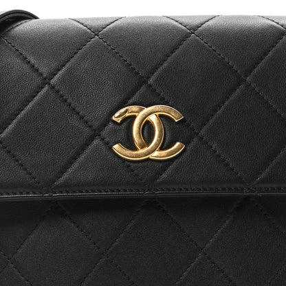 Chanel Calfskin Quilted Pearl Small About Pearls Hobo Bag Black 8 of 10