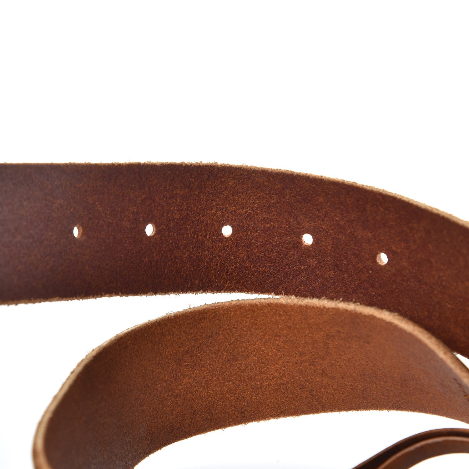 Gucci Faded Calfskin Double G 40mm Belt 70 28 Cuir 4 of 7