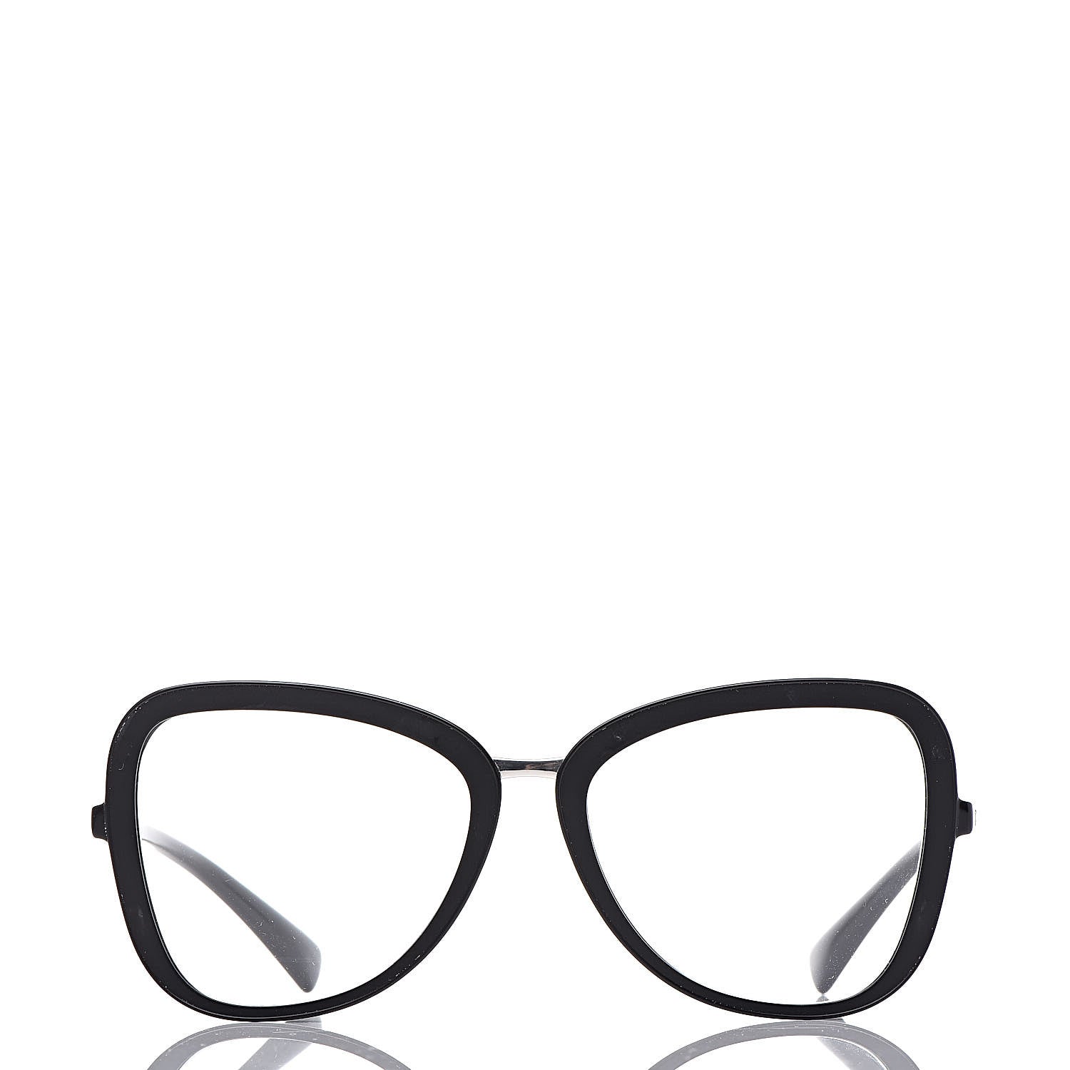 Chanel Clip On Sunglasses 71231A Black Mirror Grey 4 of 11