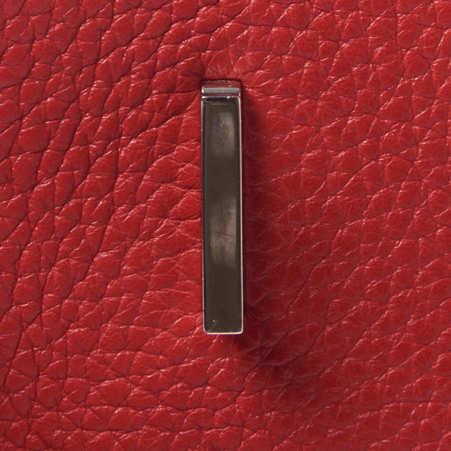 Taurillon Clemence Birkin 30 Rouge Casaque