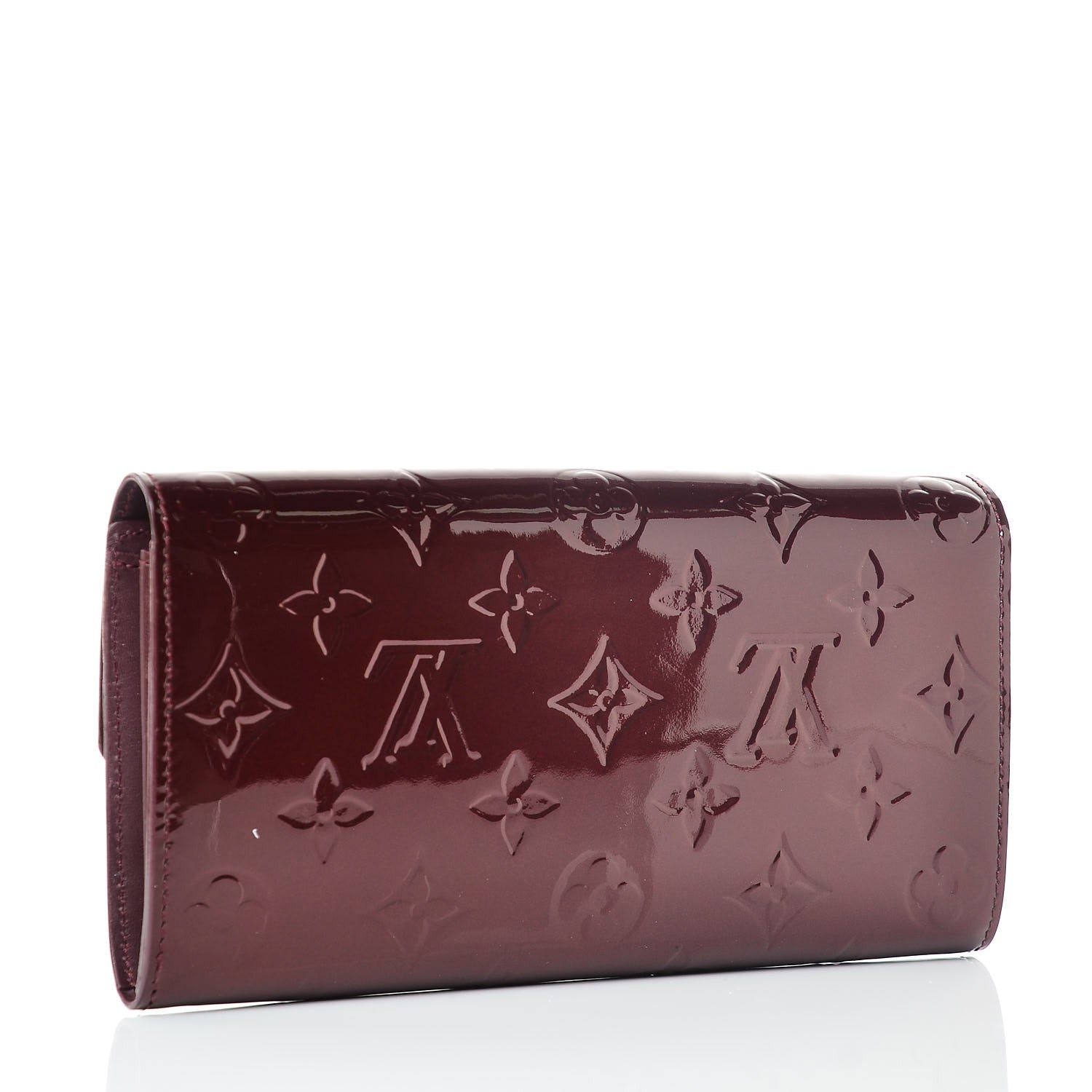 Louis Vuitton Vernis Sarah Wallet Rouge Fauviste 3 of 7