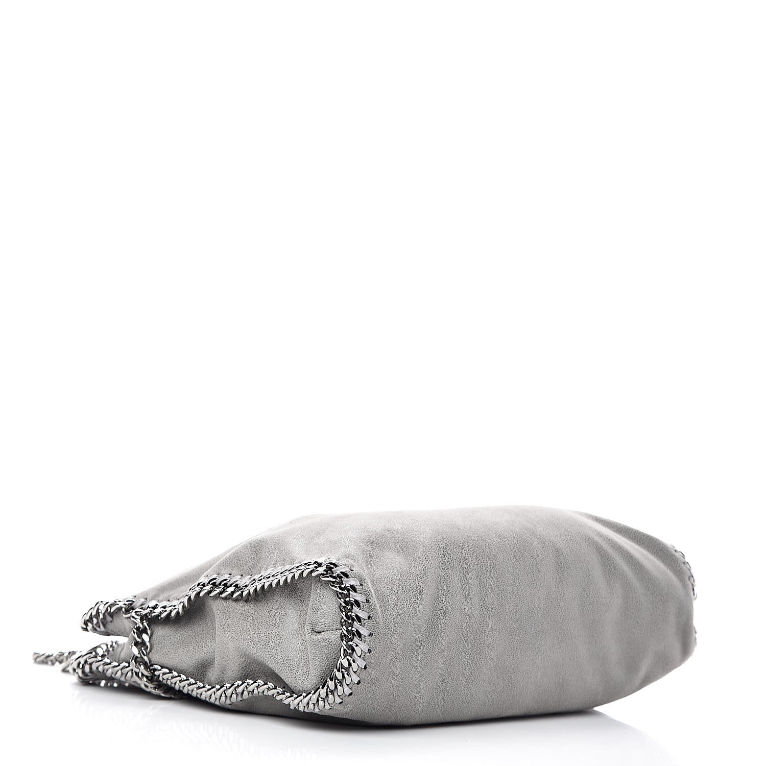 Stella McCartney Shaggy Deer Falabella Fold Over Tote Grey 4 of 10
