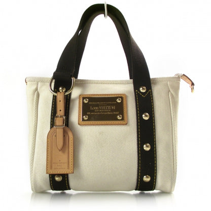 Louis Vuitton Cabas Antigua PM White 1 of 9