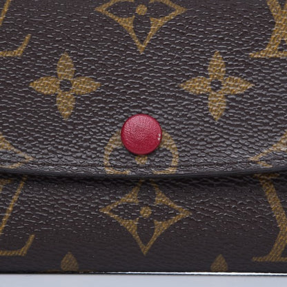 Louis Vuitton Monogram Emilie Wallet Fuchsia 8 of 9