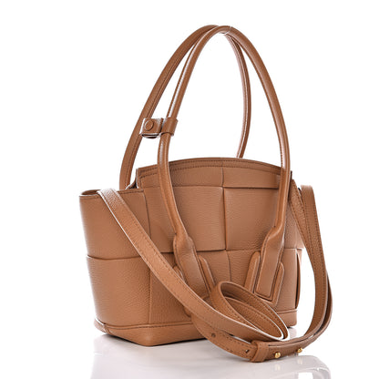 Bottega Veneta Grained Calfskin Maxi Intrecciato Arco 29 Tan 2 of 7