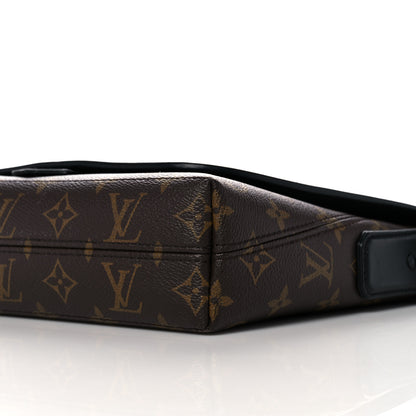 Louis Vuitton Monogram Macassar Magnetic Messenger 10 of 13
