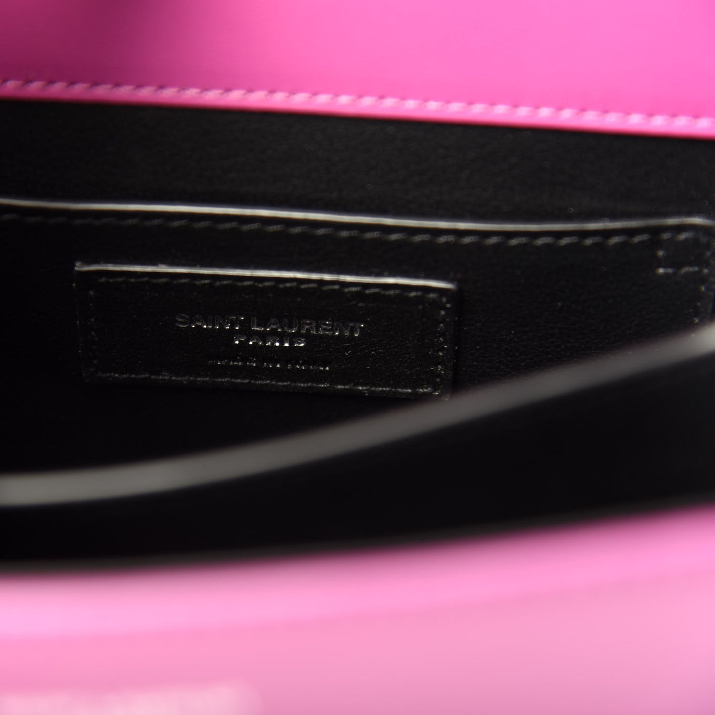Calfskin Mini Classic Monogram Cassandra Top Handle Bag Electric Fuchsia